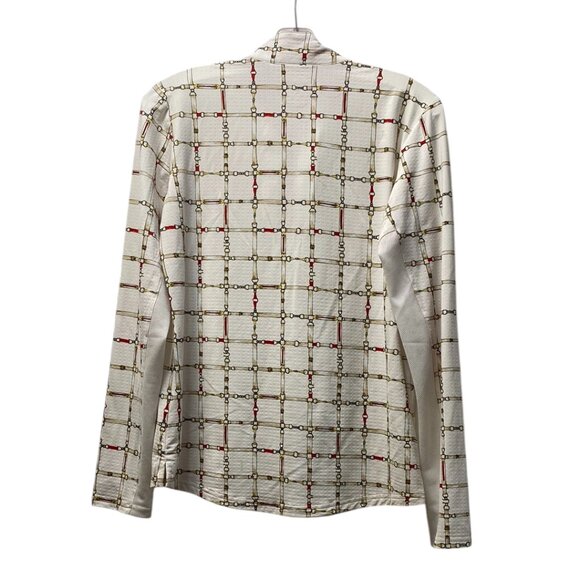 San Soleil Solcool SPF 50 + Cooling Long Sleeve 1/4 Zip Pullover, Medium - Picture 2 of 12